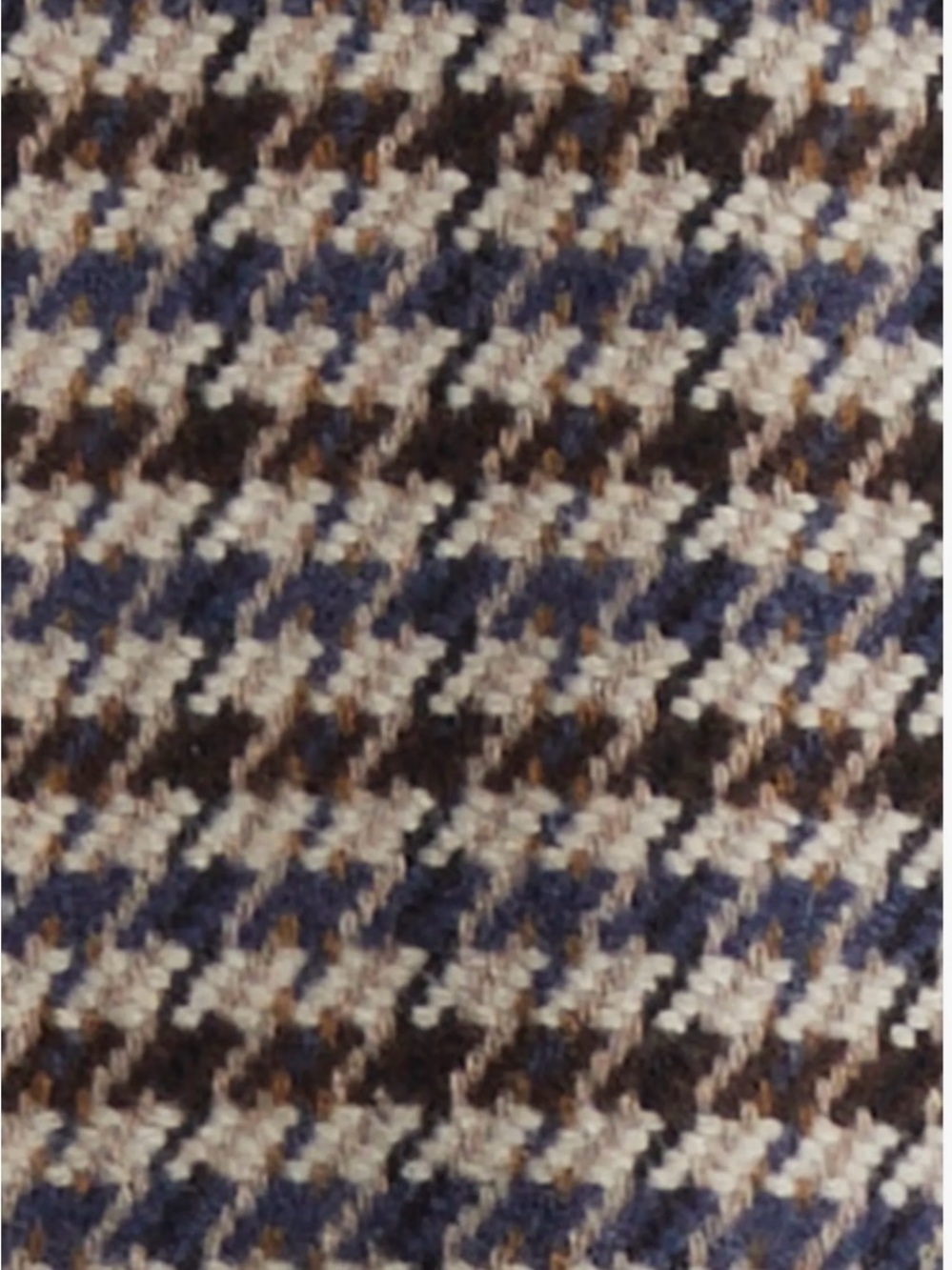 NWT AVEC LES FILLES MIXED HOUNDSTOOTH LONG COAT SZ L - Picture 7 of 7